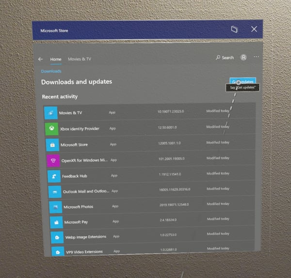 microsoft hololens store